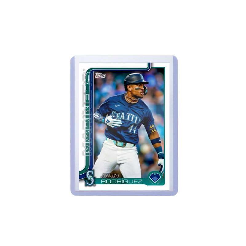 Julio Rodriguez Seattle Mariners Topps MLB Series 1 25 Base Card