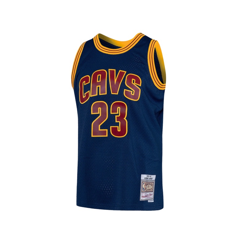 LeBron James Cleveland Cavaliers Mitchell & Ness NBA 15-16 Alt Swingman Jersey – Navy