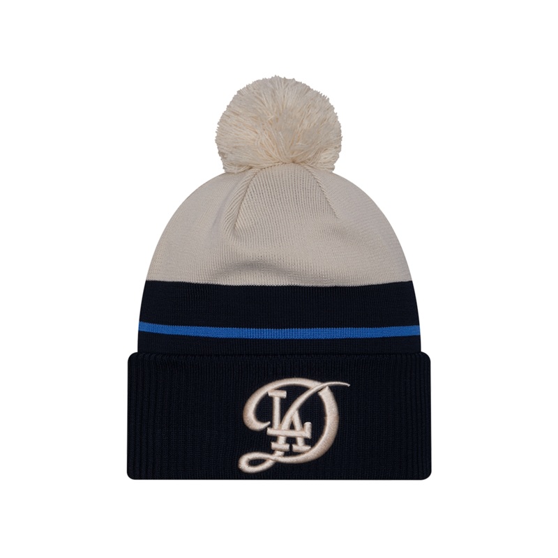 Los Angeles Dodgers New Era MLB City Connect Knit Beanie – Navy