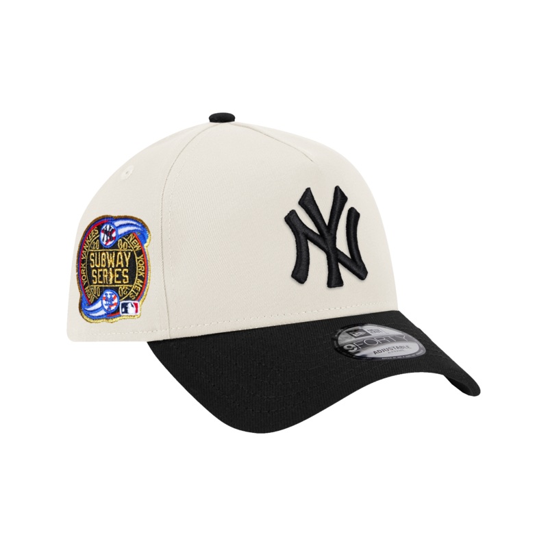New York Yankees New Era MLB 00 World Series 9FORTY A-Frame Snapback Hat – Chrome