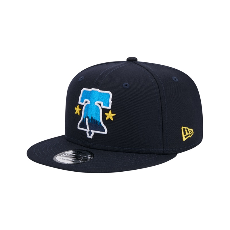 Philadelphia Phillies New Era MLB City Connect 9FIFTY Snapback Hat – Navy