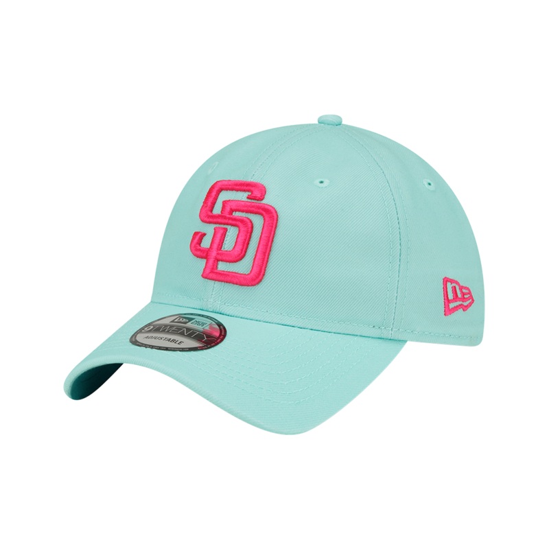 San Diego Padres New Era MLB City Connect 9TWENTY Strapback Hat – Mint