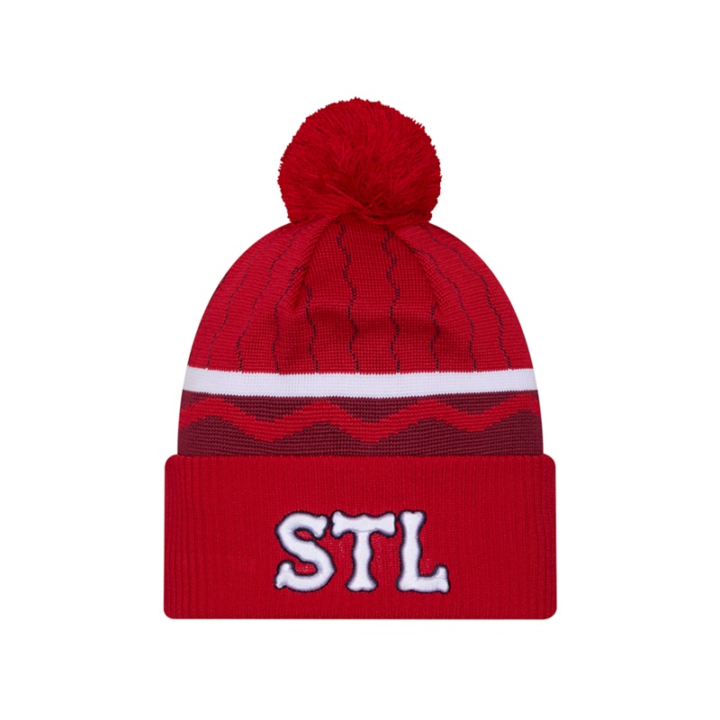 St Louis Cardinals New Era MLB City Connect Knit Beanie – Red