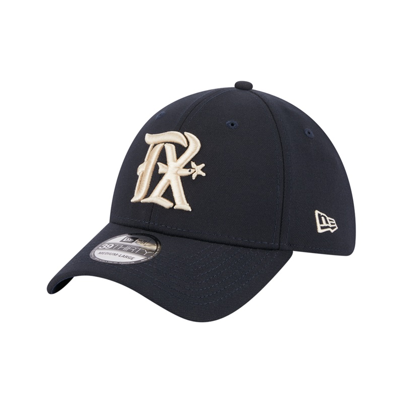 Texas Rangers New Era MLB City Connect 39THIRTY Stretch-Fit Hat – Navy