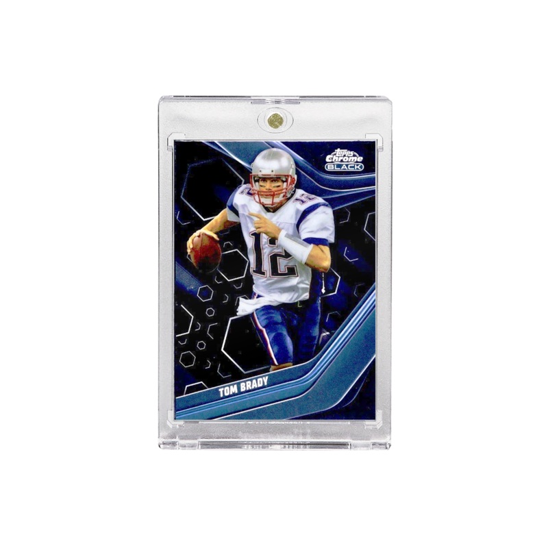 Tom Brady New England Patriots Topps NFL 2023 Chrome Black Card