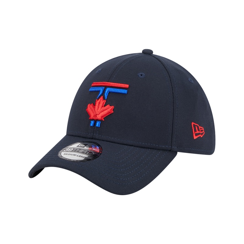 Toronto Blue Jays New Era MLB City Connect 39THIRTY Stretch-Fit Hat – Navy