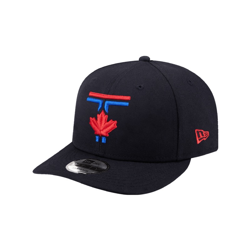 Toronto Blue Jays New Era MLB City Connect 9FIFTY Pre-Curved Snapback Hat – Navy