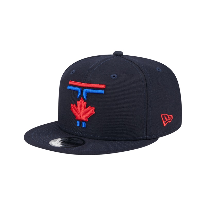 Toronto Blue Jays New Era MLB City Connect 9FIFTY Snapback Hat – Navy