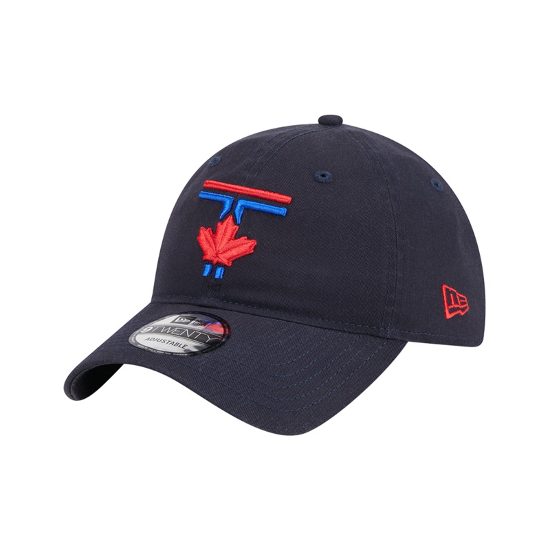 Toronto Blue Jays New Era MLB City Connect 9TWENTY Strapback Hat – Navy