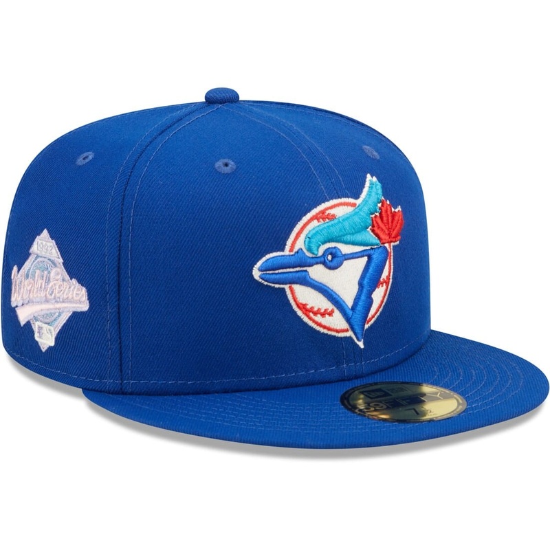 Toronto Blue Jays New Era MLB Pop Sweat 59FIFTY Fitted Hat – Blue