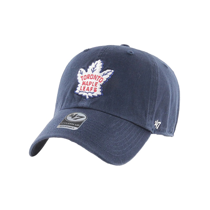 Toronto Maple Leafs ’47 MLB Team Alt Clean Up Strapback Hat – Navy