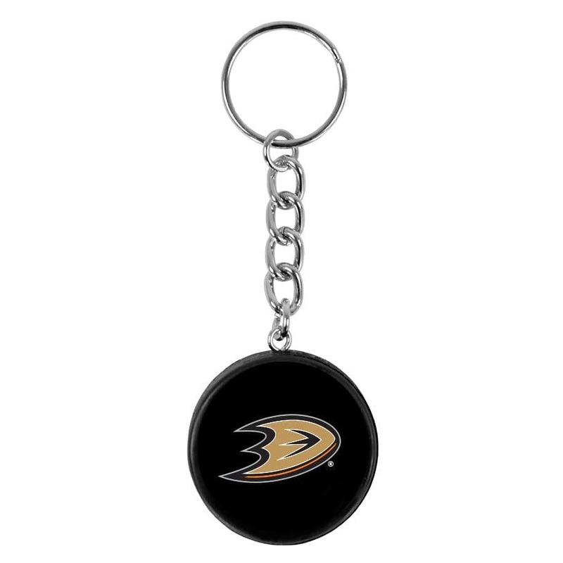 Anaheim Ducks Inglasco NHL 1.5 Mini Puck Plastic Keychain
