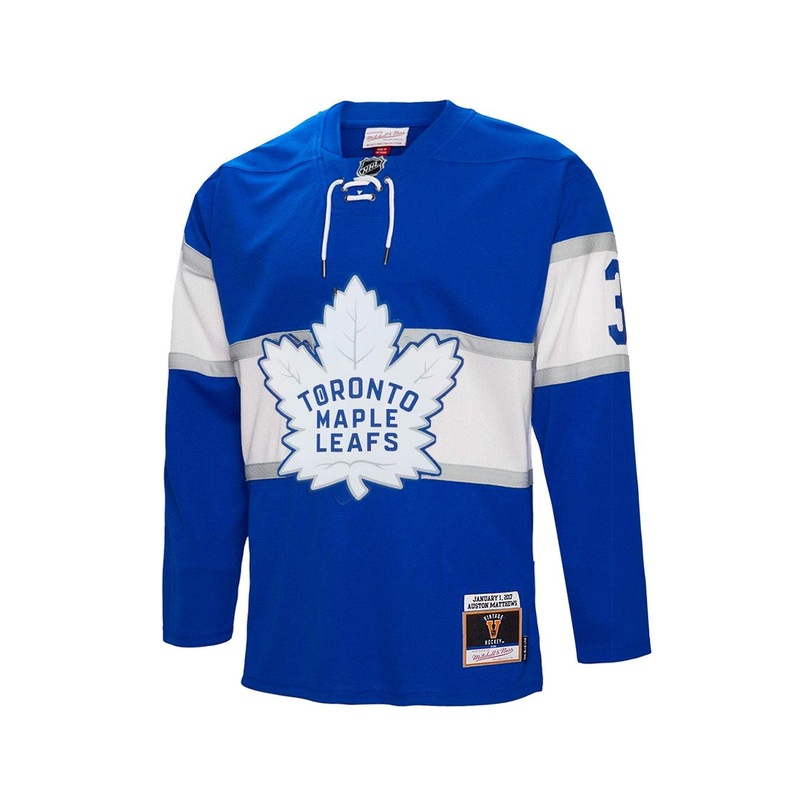 Auston Matthews Toronto Maple Leafs Mitchell & Ness NHL 17 Blue Line Jersey