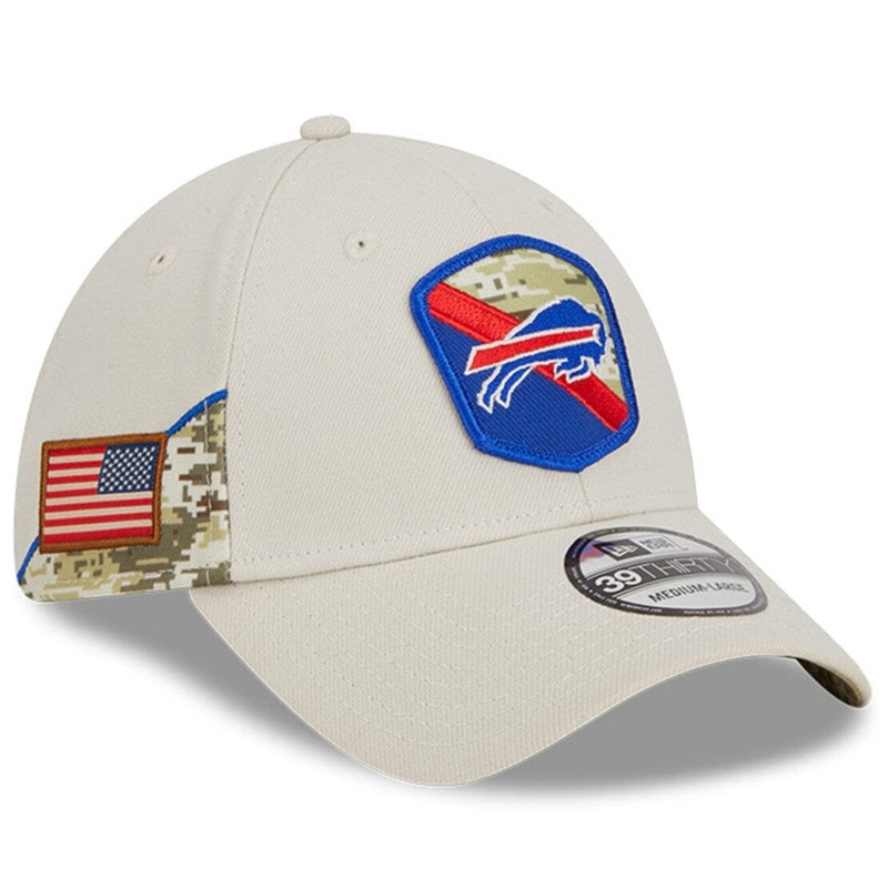 Buffalo Bills New Era NFL 23 Salute To Service 39THIRTY Stretch-Fit Hat