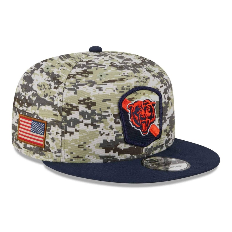 Chicago Bears New Era NFL 23 Salute To Service 9FIFTY Snapback Hat