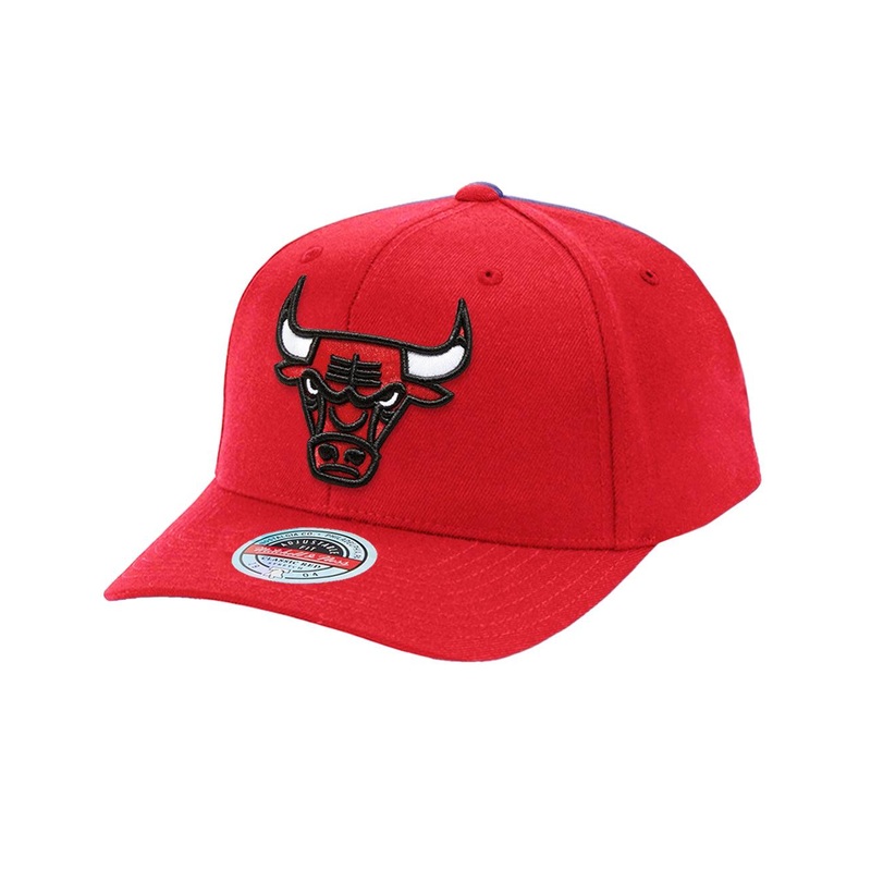 Chicago Bulls Mitchell & Ness NBA Team Classic Red Snapback Hat – Red