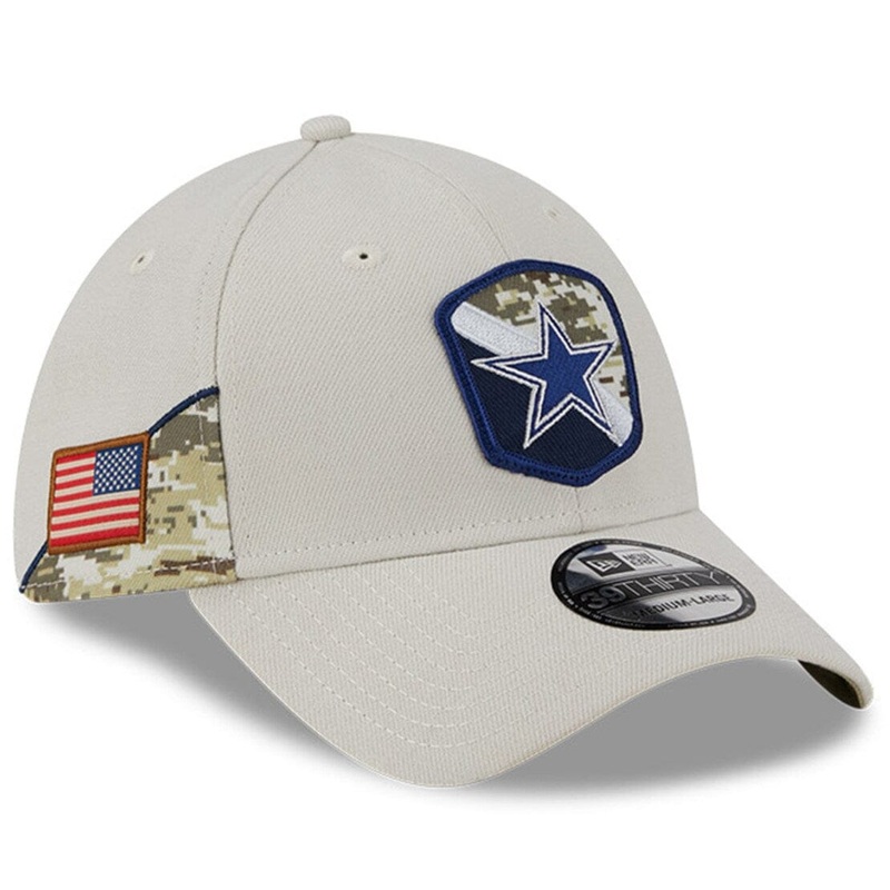 Dallas Cowboys New Era NFL 23 Salute To Service 39THIRTY Stretch-Fit Hat