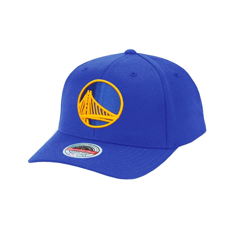Golden State Warriors Mitchell & Ness NBA Team Classic Red Snapback Hat – Blue