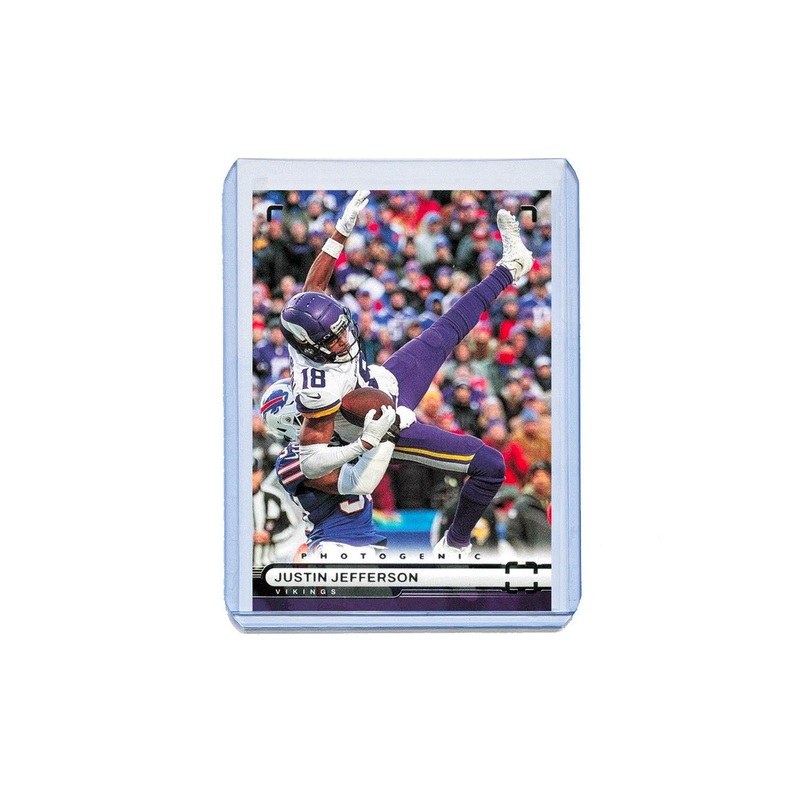 Justin Jefferson Minnesota Vikings Panini NFL 22 Photogenic Card