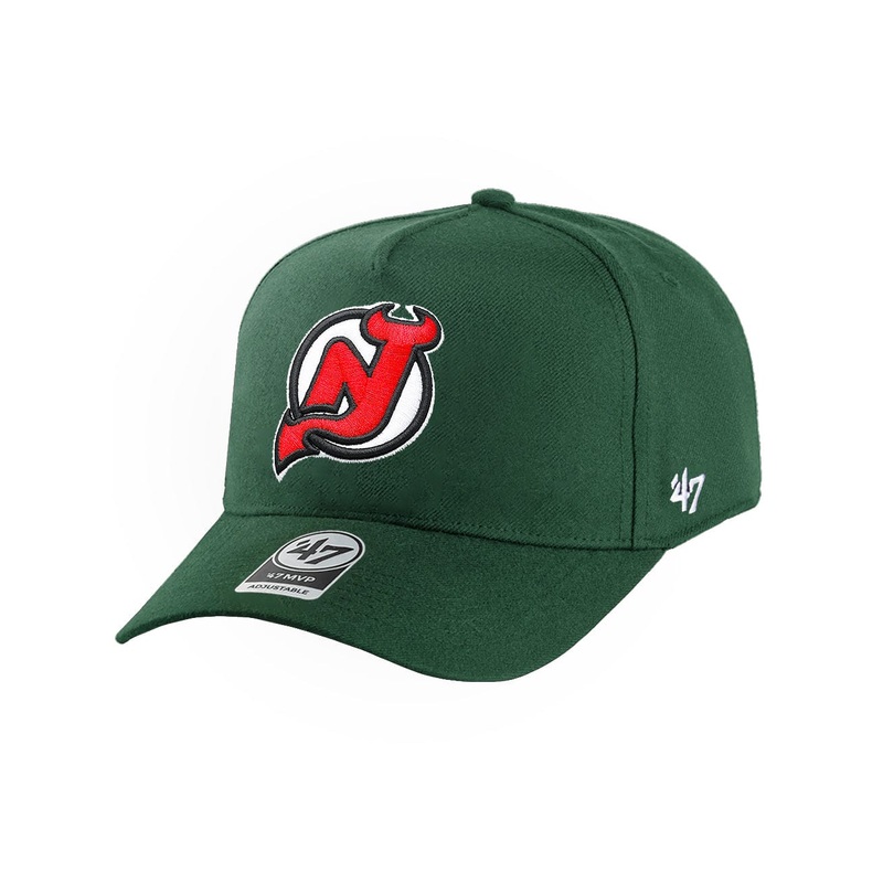 New Jersey Devils ’47 NHL Team MVP DT Snapback Hat – Green