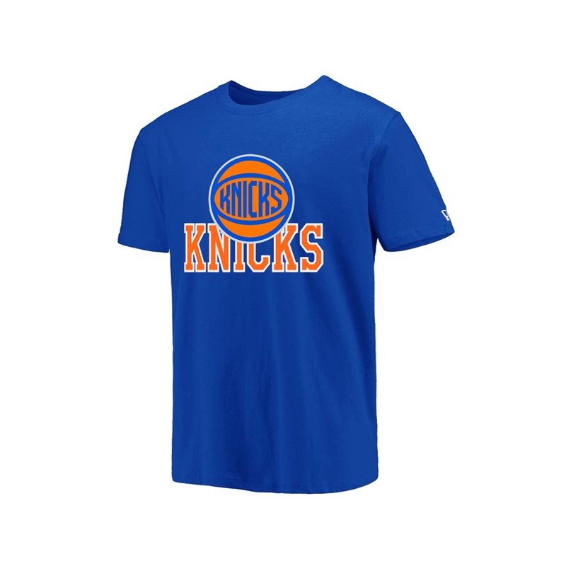 New York Knicks New Era NBA Tip-Off 23 T-Shirt – Blue