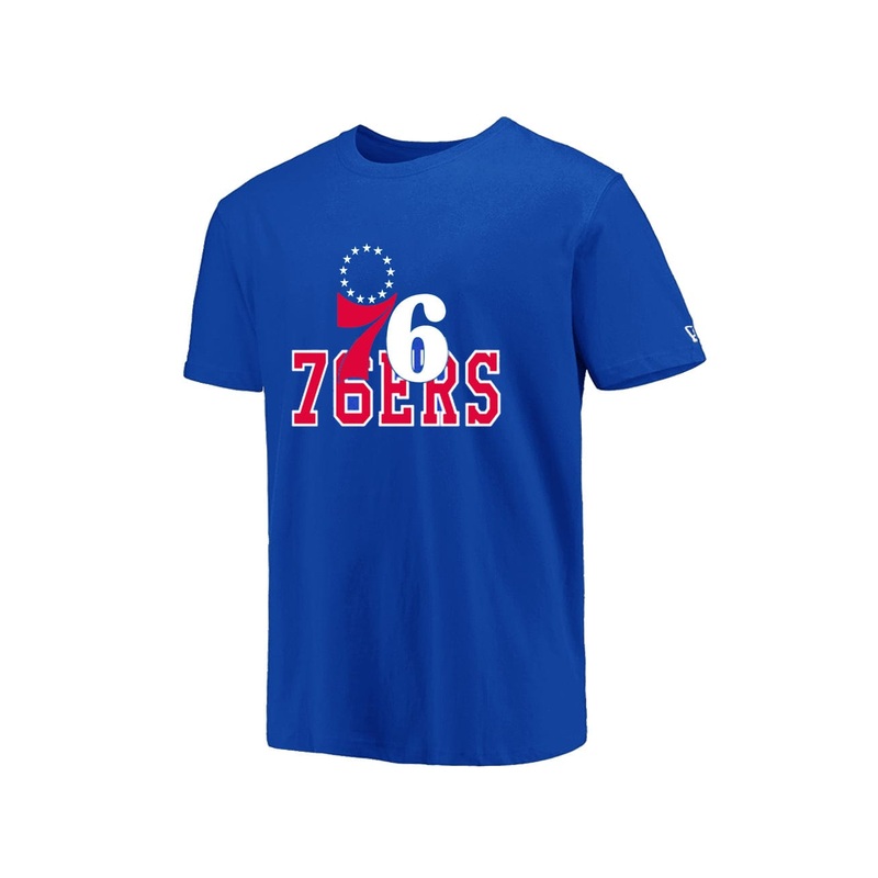 Philadelphia 76ers New Era NBA Tip-Off 23 T-Shirt – Blue