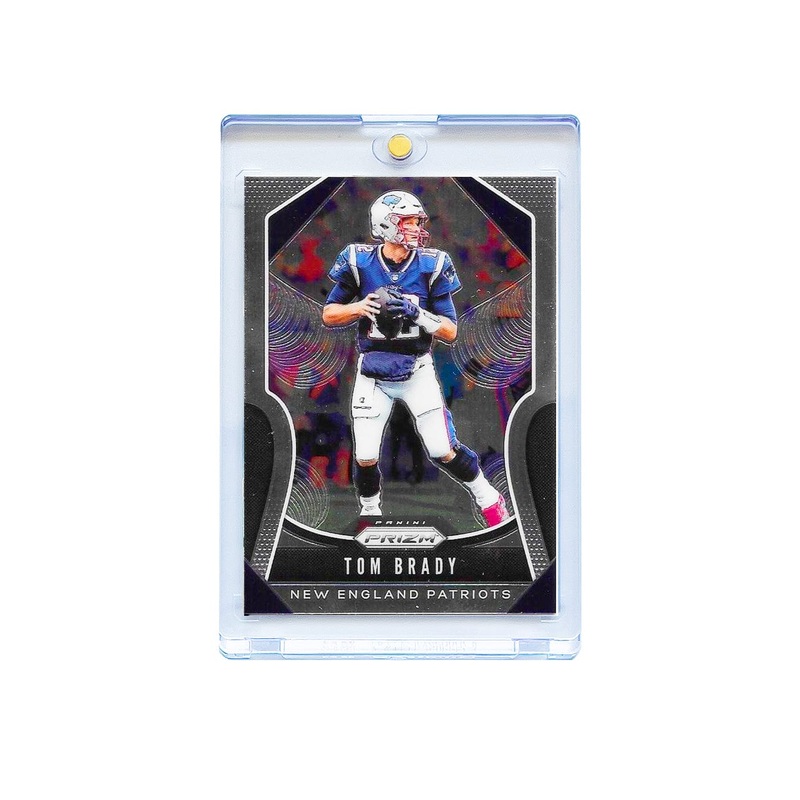 Tom Brady New England Patriots Panini NFL Prizm 2019 Base Card
