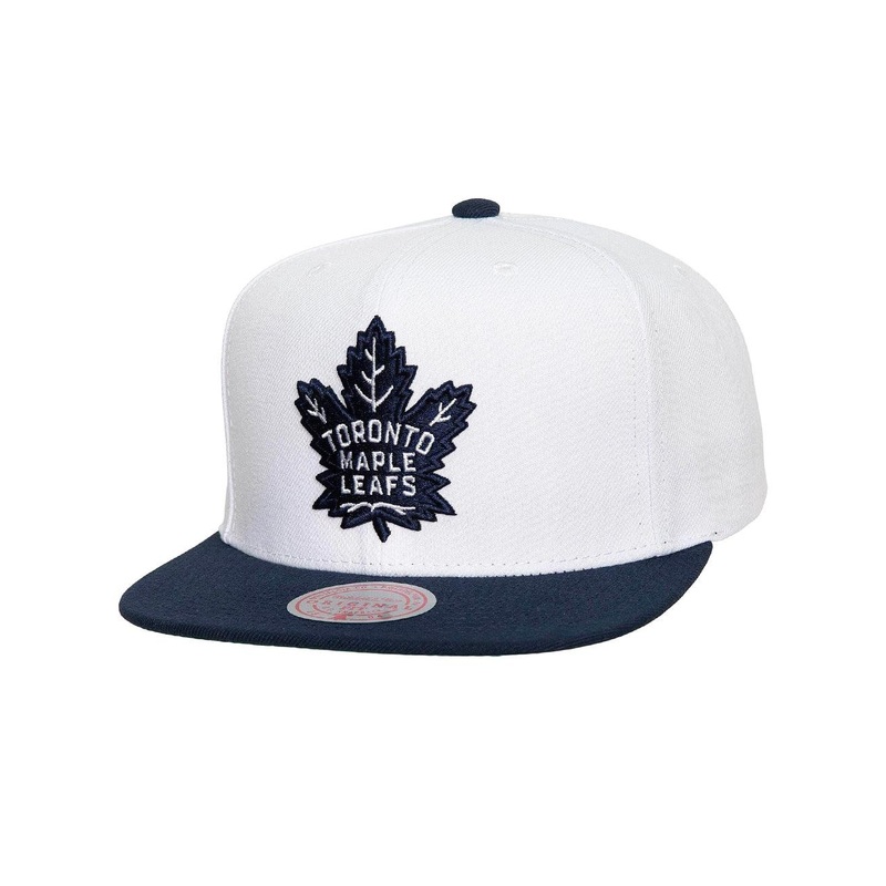 Toronto Maple Leafs Mitchell & Ness NHL Team 2T OG Snapback Hat – White