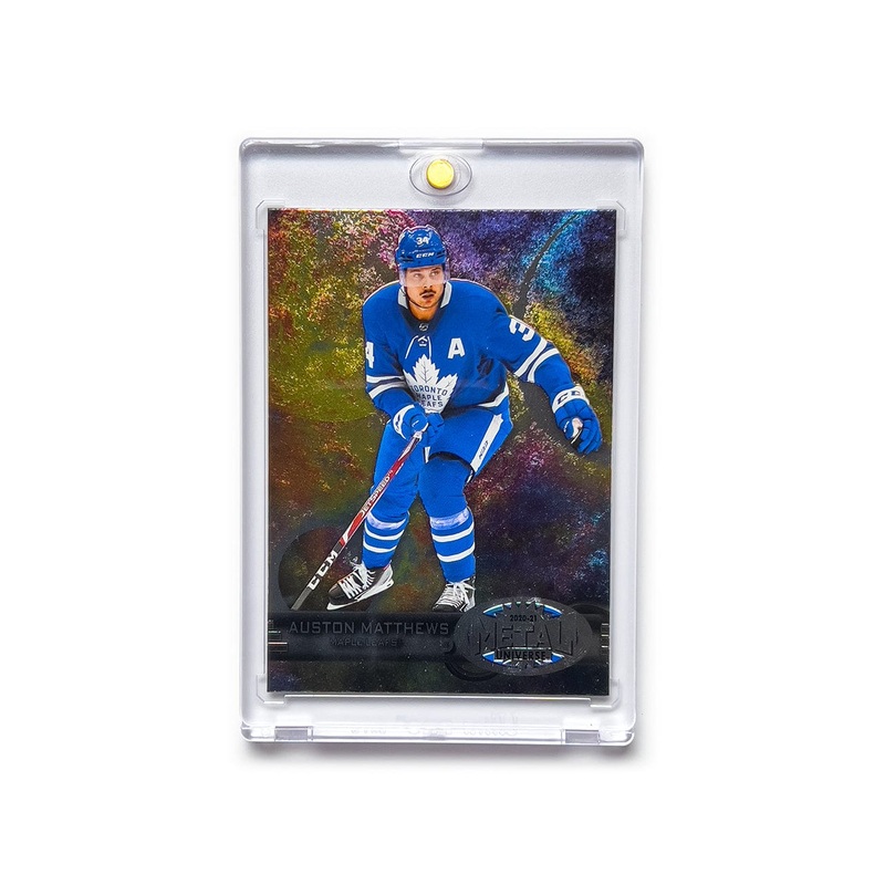 Auston Matthews Toronto Maple Leafs 20-21 Skybox Metal Universe Variation Card