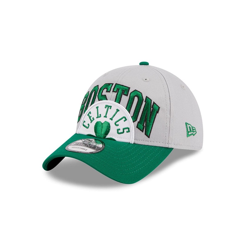 Boston Celtics New Era NBA Tip-Off 23 9TWENTY Strapback Hat – Grey