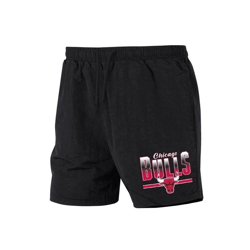 Chicago Bulls NBA Bloomfield Nylon Shorts – Black