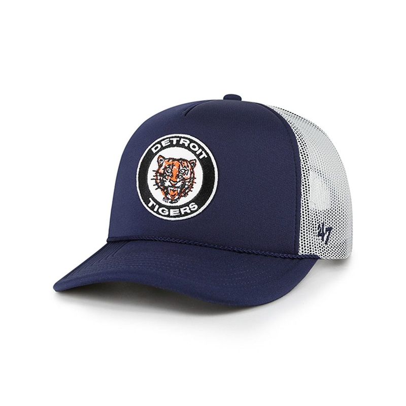 Detroit Tigers ’47 MLB Cooperstown Patch Foam Trucker Snapback Hat