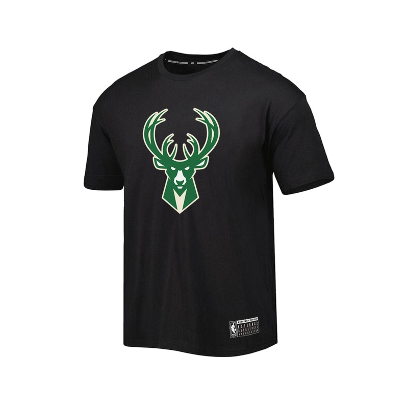 Giannis Antetokounmpo Milwaukee Bucks NBA Name & Number T-Shirt – Black