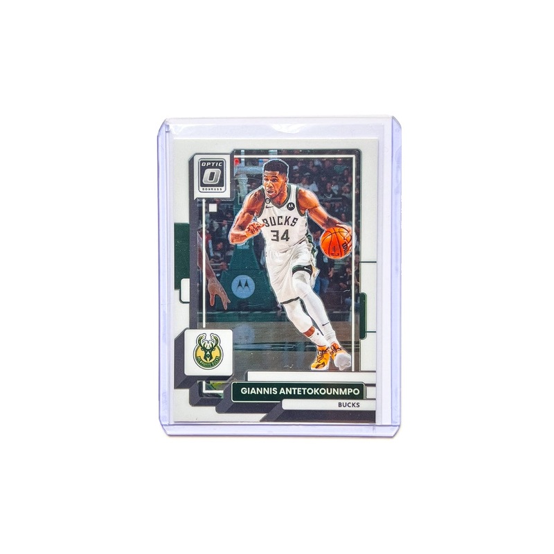 Giannis Antetokounmpo Milwaukee Bucks Panini NBA 22-23 Optic Card