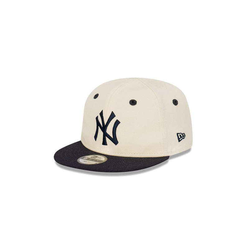 Infants New York Yankees New Era MLB 2 Tone My 1st 9FIFTY Snapback Hat – Chrome White
