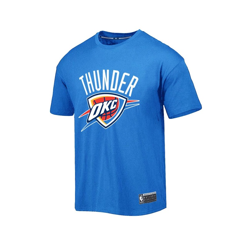 Josh Giddey Oklahoma City Thunder NBA Name & Number T-Shirt – Blue