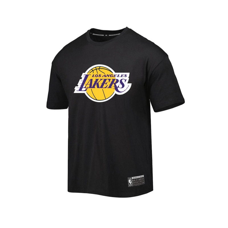 LeBron James Los Angeles Lakers NBA Name & Number T-Shirt – Black