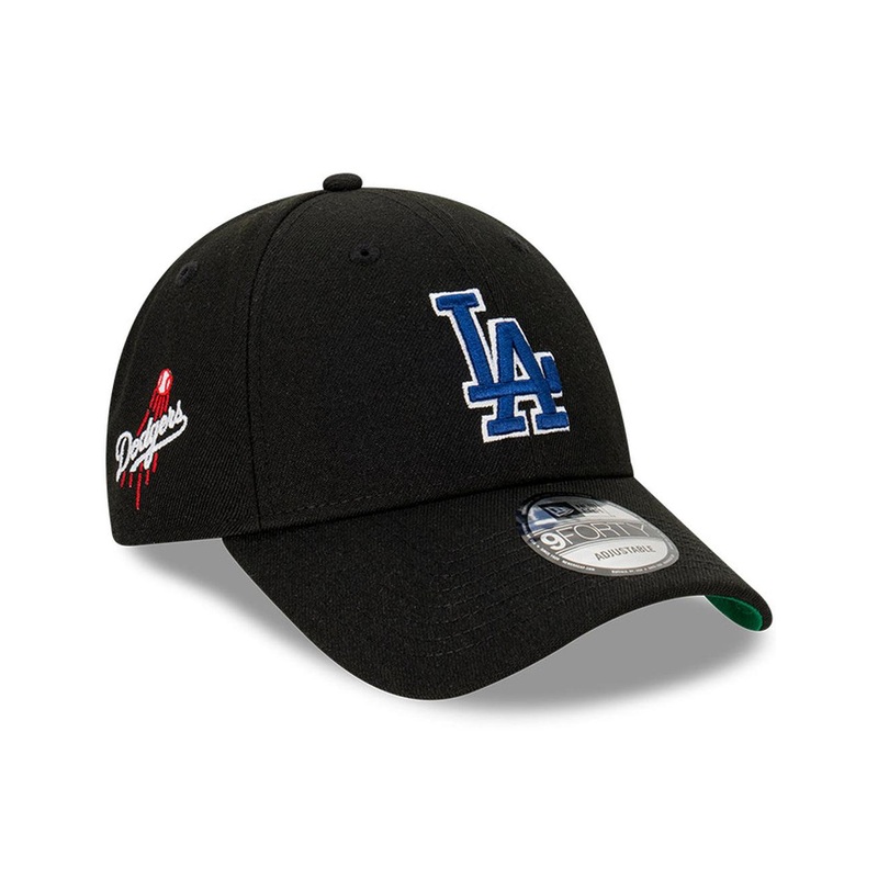 Los Angeles Dodgers New Era MLB Black Classic 9FORTY Snapback Hat – Black