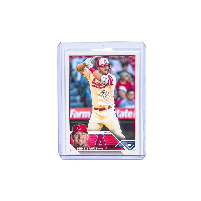 Mike Trout Los Angeles Angels Topps MLB 23 Series 1 Base Card