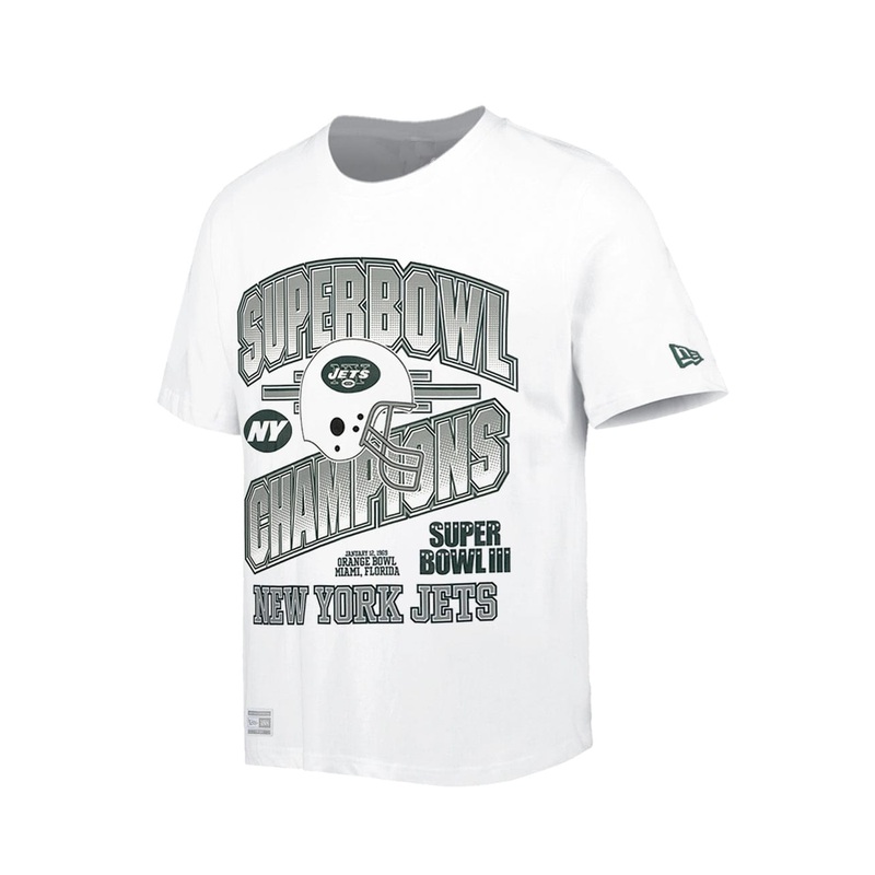 New York Jets New Era NFL Super Bowl LIII Oversized T-Shirt – White