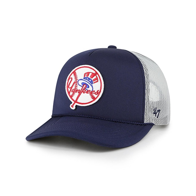 New York Yankees ’47 MLB Cooperstown Patch Foam Trucker Snapback Hat