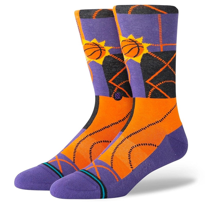 Phoenix Suns Stance NBA Zone Crew Socks – Black