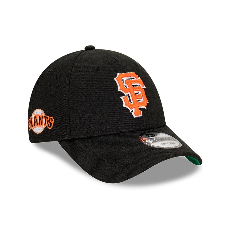 San Francisco Giants New Era MLB Black Classic 9FORTY Snapback Hat – Black