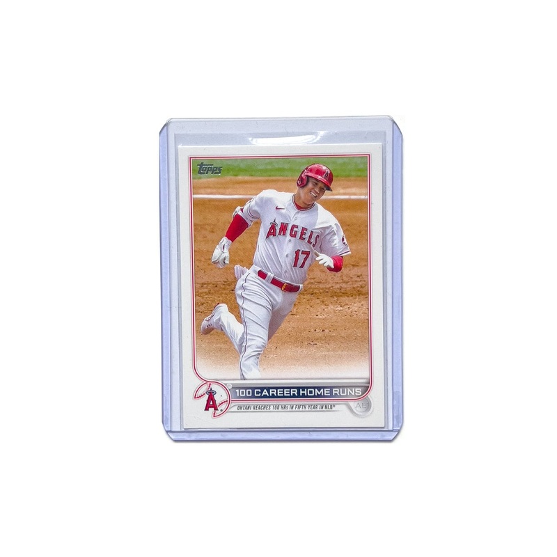 Shohei Ohtani Los Angeles Angels Topps MLB 100 Career Home Runs Card