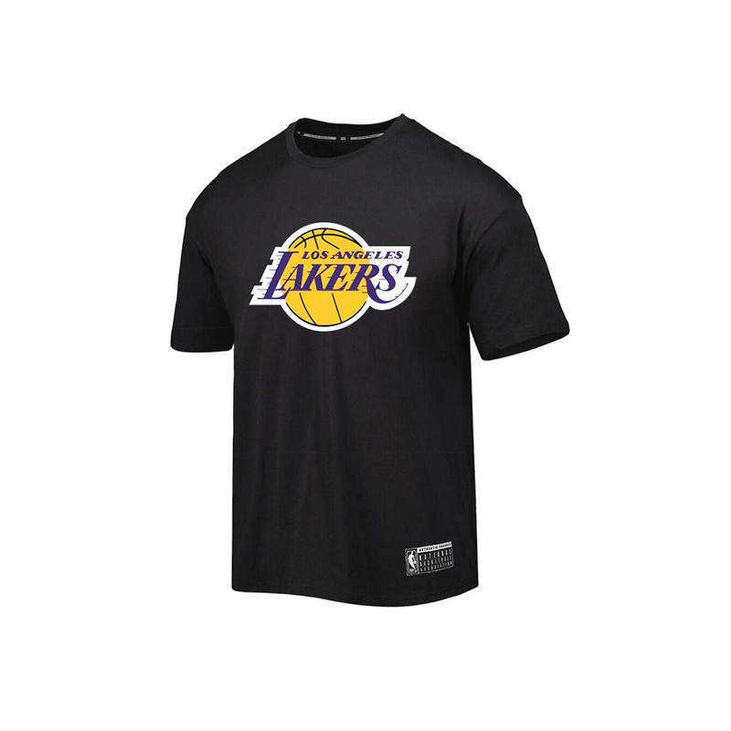 Youths LeBron James Los Angeles Lakers NBA Name & Number T-Shirt – Black