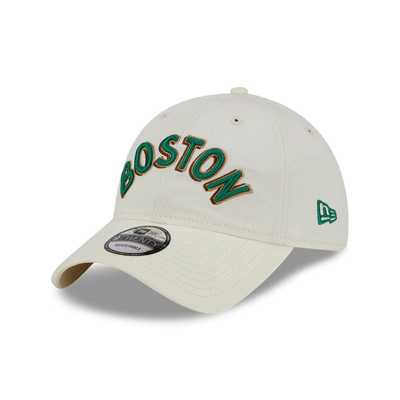 Boston Celtics New Era NBA 24 City Edition 9TWENTY Strapback Hat