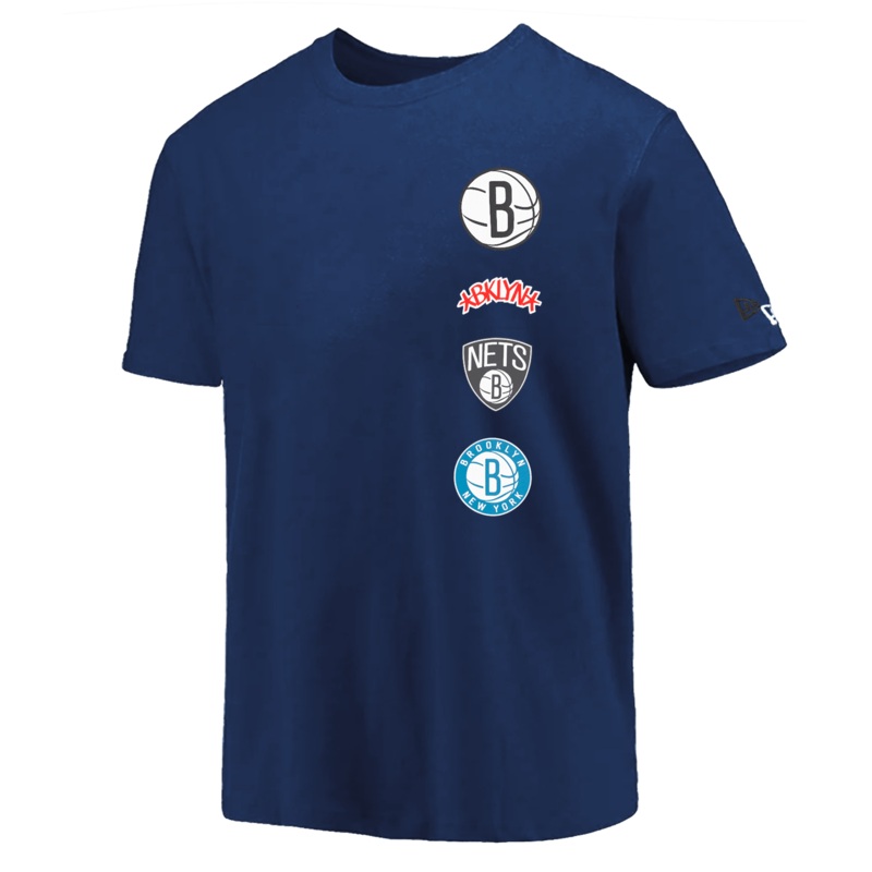 Brooklyn Nets New Era NBA 24 City Edition T-Shirt – Blue