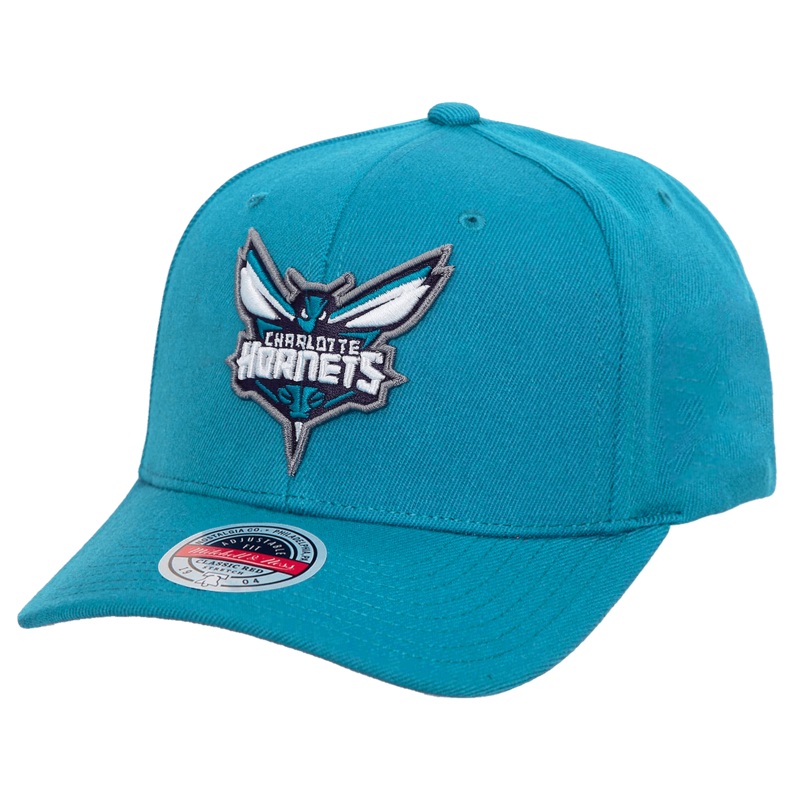Charlotte Hornets Mitchell & Ness NBA Team 2.0 Pro Crown Snapback Hat – Teal