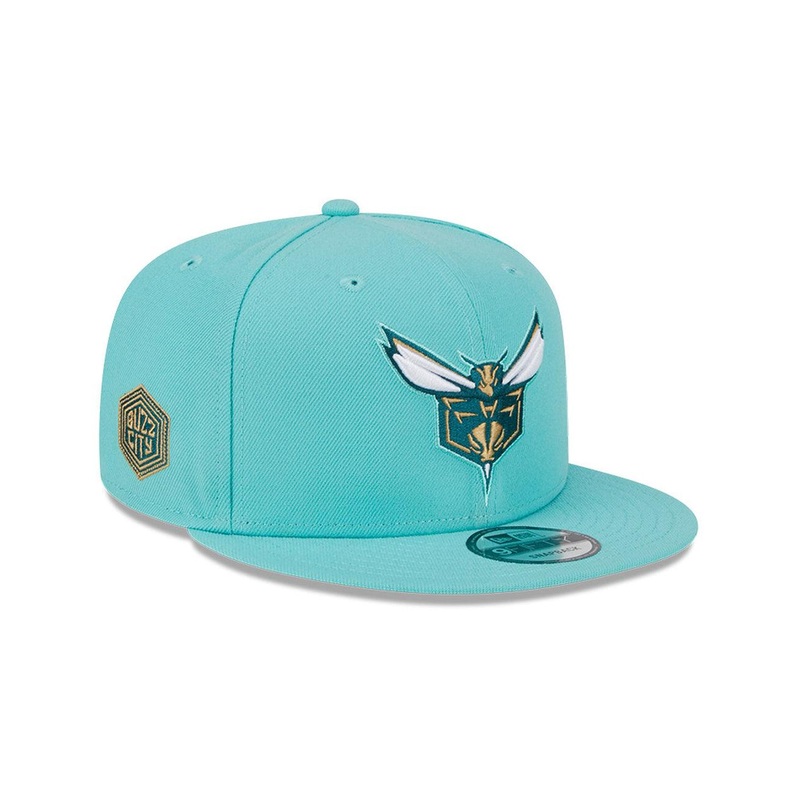 Charlotte Hornets New Era NBA 24 City Edition ALT 9FIFTY Snapback Hat