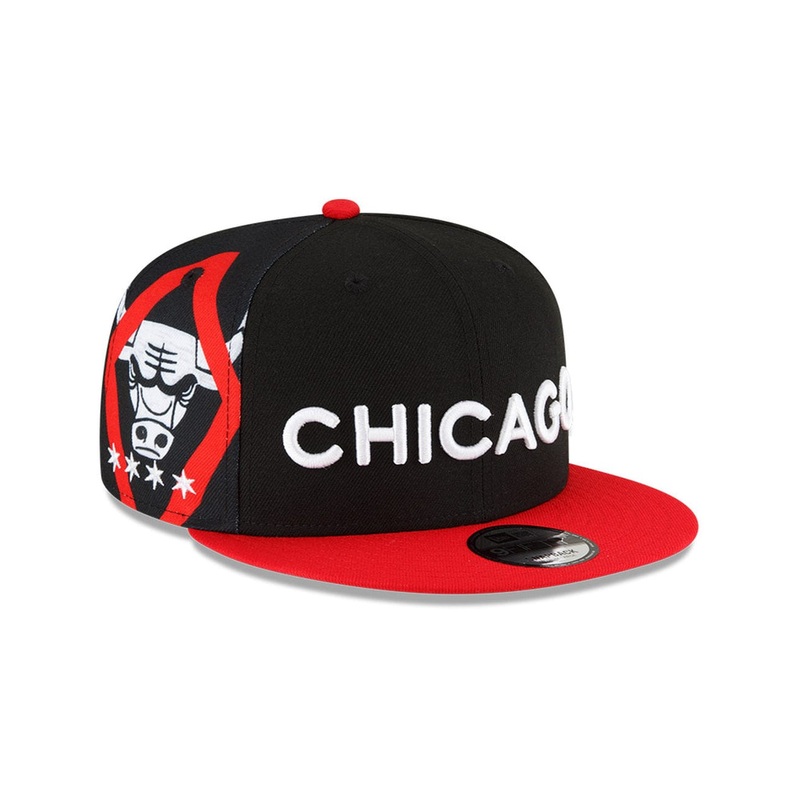 Chicago Bulls New Era NBA 24 City Edition 9FIFTY Snapback Hat
